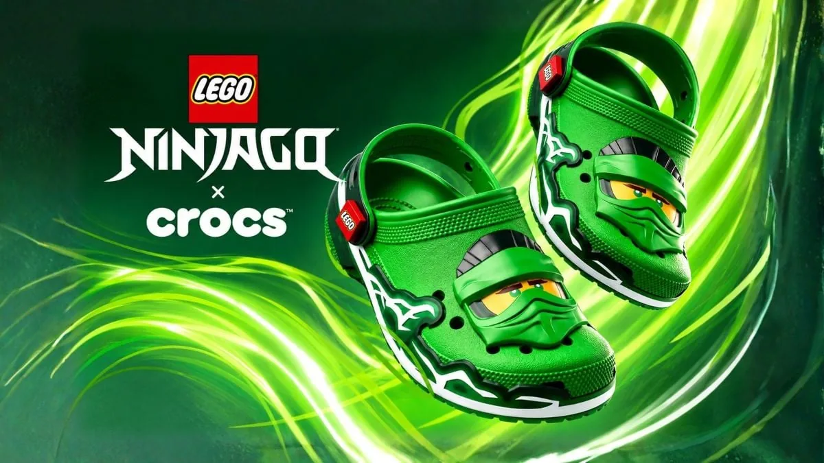 Crocs pone a Lloyd en los pies: la jugada LEGO NINJAGO que va directo por los fans